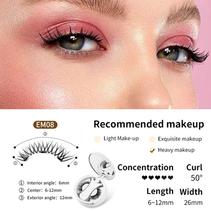 Magnetic Eyelashes with Storage Box