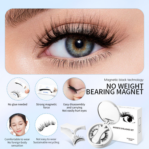 Magnetic Eyelashes with Storage Box