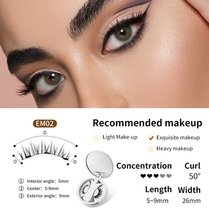 Magnetic Eyelashes with Storage Box