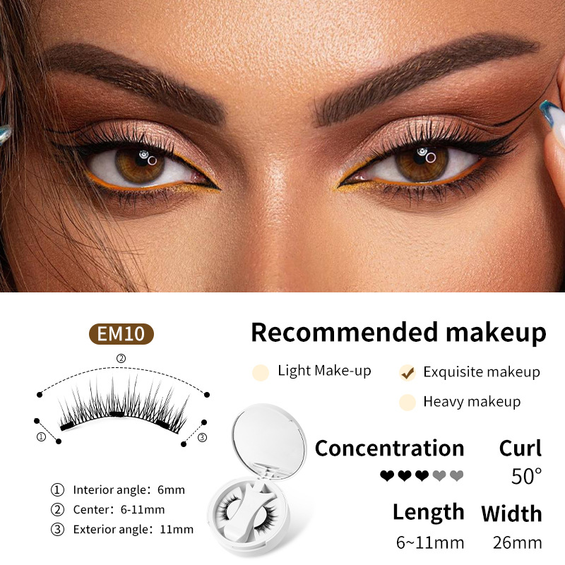 Magnetic Eyelashes with Storage Box