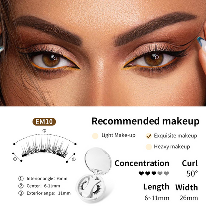 Magnetic Eyelashes with Storage Box