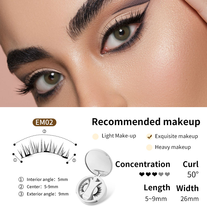 Magnetic Eyelashes with Storage Box