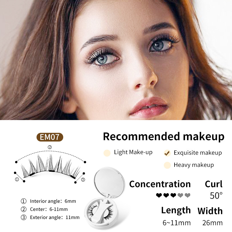Magnetic Eyelashes with Storage Box
